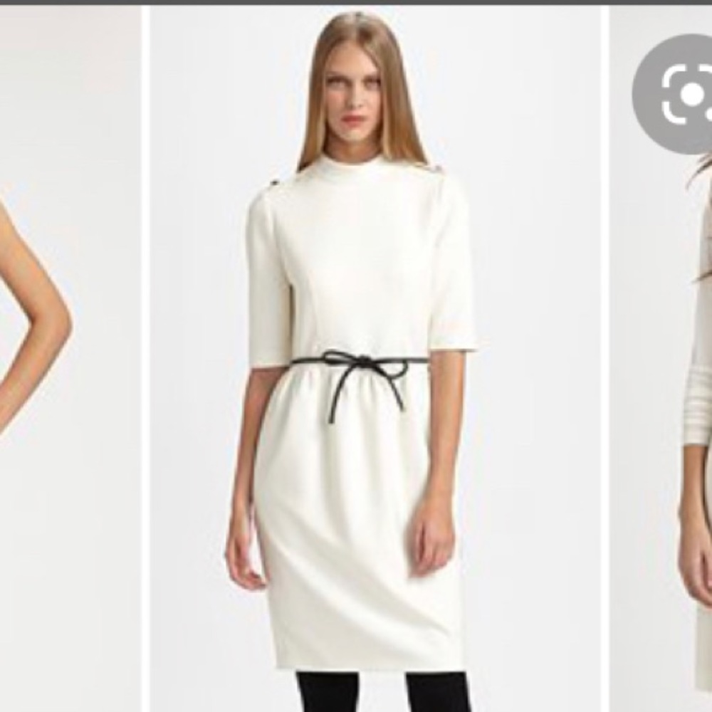 BURBERRY WHITE WINTER DRESS - Picture 5 of 9